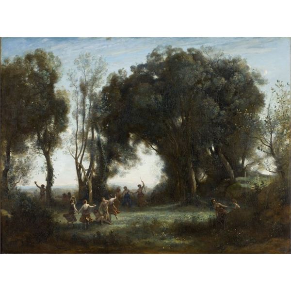 Jean-Baptiste Camille Corot - The Dance of the Nymphs