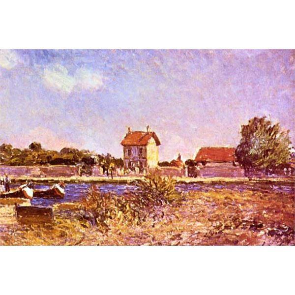 Alfred Sisley - Sainte-Mammes