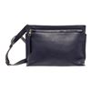 Image 1 : Loewe Navy Blue Leather T Messenger Bag