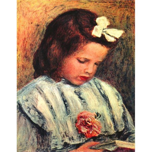 Renoir - A Reading Girl