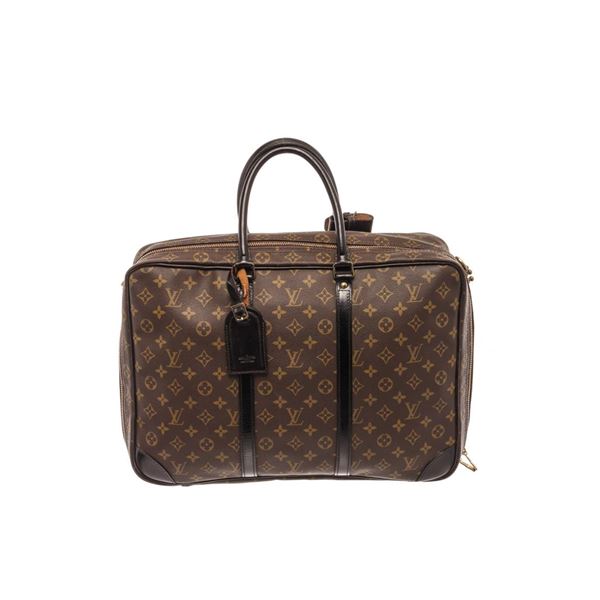 Louis Vuitton Brown Monogram Canvas Porte Documents Voyage Briefcase