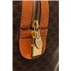 Image 7 : Celine Brown Macadam Pattern Logo Embossed Big Boston Bag