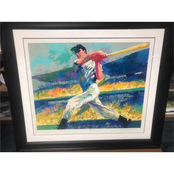 The DiMaggio Cut by LeRoy Neiman (1921-2012)