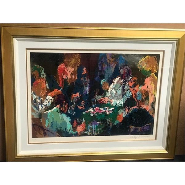 "International Poker" by LeRoy Neiman