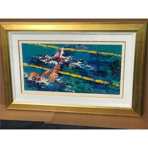 Olympic Swimmers by LeRoy Neiman