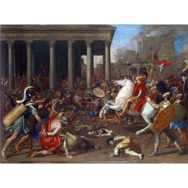 Nicolas Poussin - The Conquest of Jerusalem by Emperor Titus