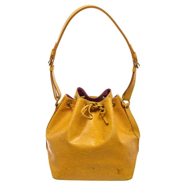 Louis Vuitton Yellow Epi Leather Noe PM Bag