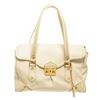 Image 1 : Louis Vuitton White Leather Le Absolu Handbag