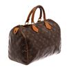 Image 3 : Louis Vuitton Brown Monogram Canvas Speedy 30 Satchel Bag