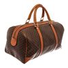 Image 3 : Celine Brown Canvas Leather Macadam Travel Bag