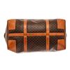 Image 4 : Celine Brown Canvas Leather Macadam Travel Bag