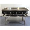 Image 1 : EFI RCTTG-48N 48" Thermostatic Natural Gas Griddle With Stand