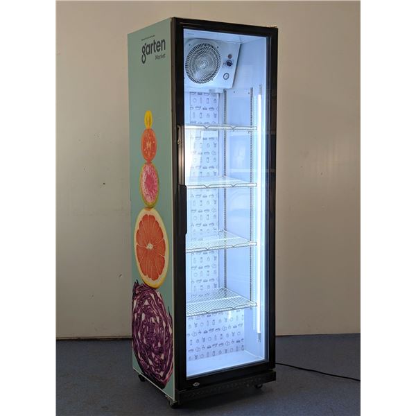 24" Glass Door Upright Cooler