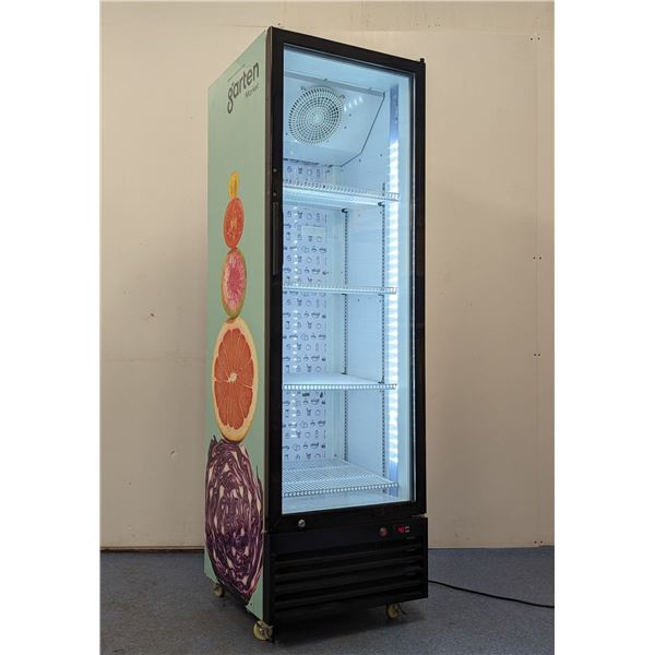 24  Glass Door Upright Cooler