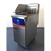 Image 1 : 120K Natural Gas Fryer With 2 Baskets, Newtop SML-DF4-NG