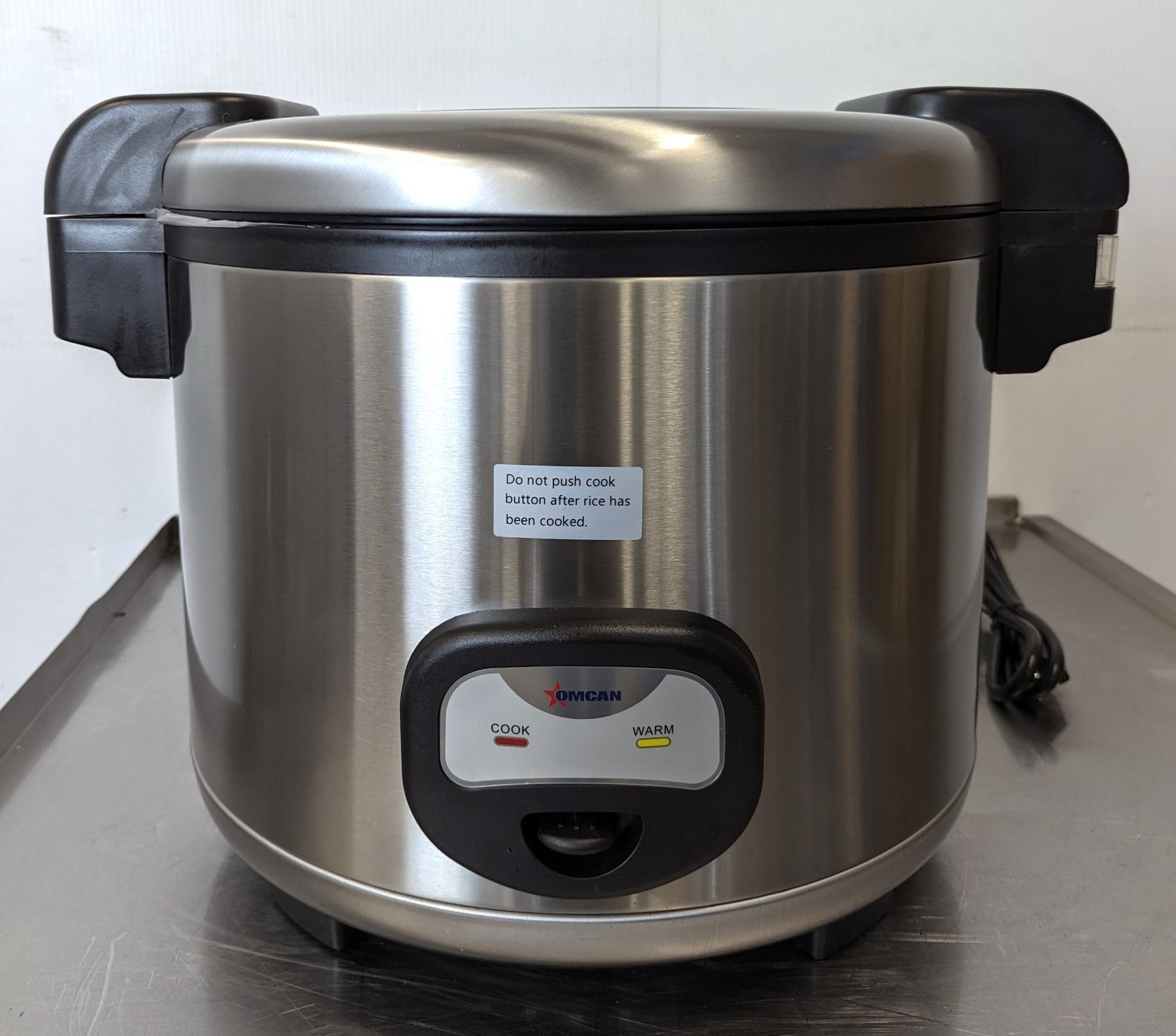 60 cup Rice Cooker, 110V, Omcan 39454