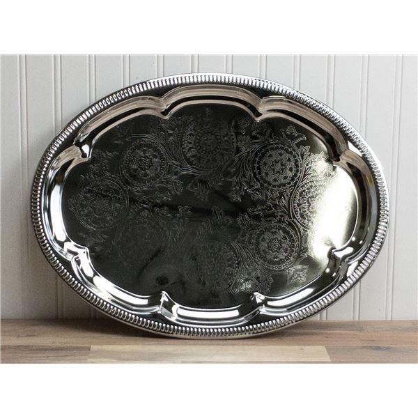 18" x 13.5" Oval Serving Trays - Lot of 48