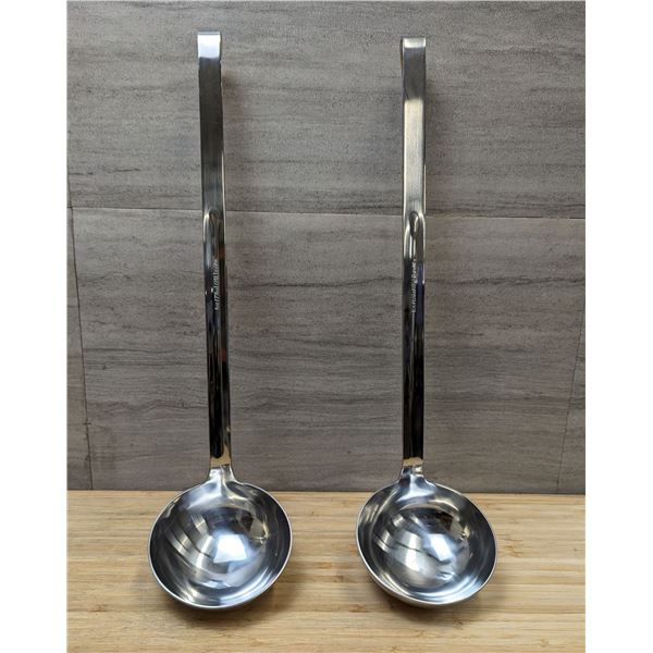 Browne 8oz Stainless Steel Ladles - Lot of 2