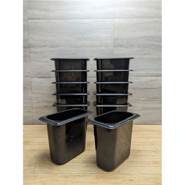 1/9 Size Food Pans/Inserts - Lot of 12