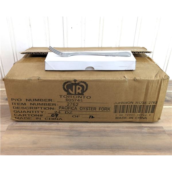 Johnson Rose Pacifica Oyster Forks - Lot of 288 (1 Case)