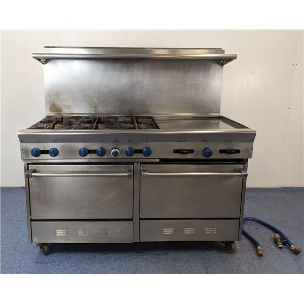 US Range PX-24G-6-2626 Six Burner Range With 24" Griddle