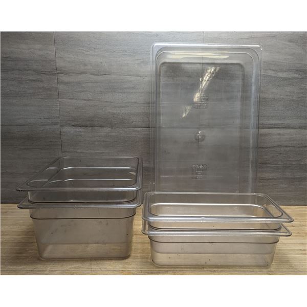 Various Sizes of Clear Inserts - Lot of 5pcs