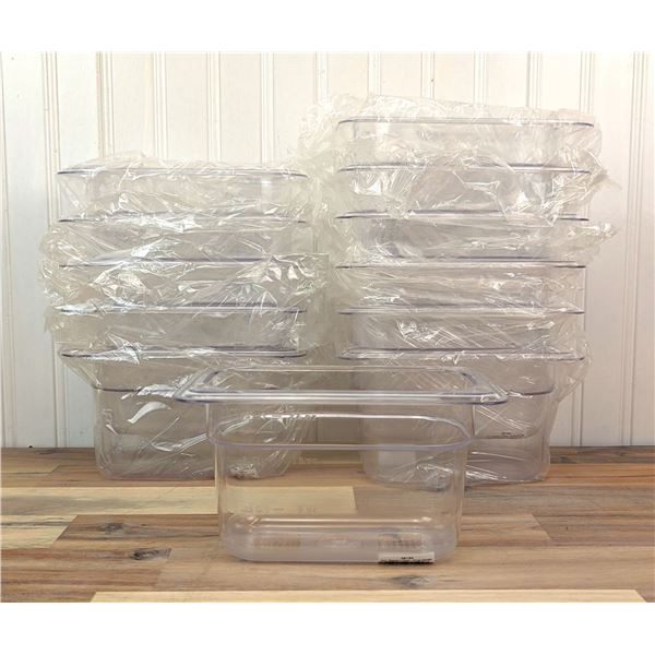 Browne 38194 1/9 Size 4" Deep Food Pans - Lot of 12