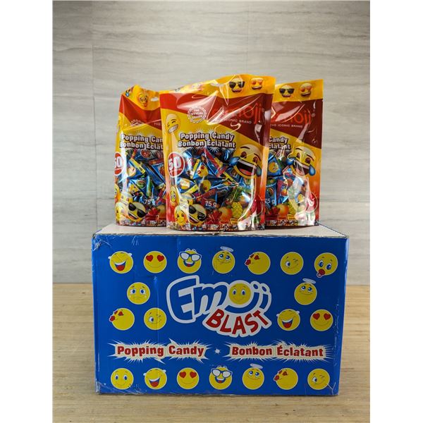 Emoji Popping Candy, 75g - Lot of 41