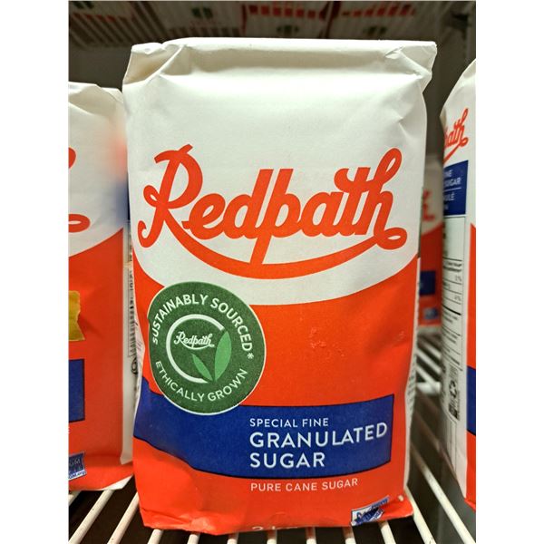 Redpath Granulated Sugar 2Kg - Lot of 5