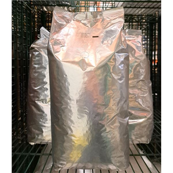 Coffee Beans Espresso 5Lbs - Lot of 3