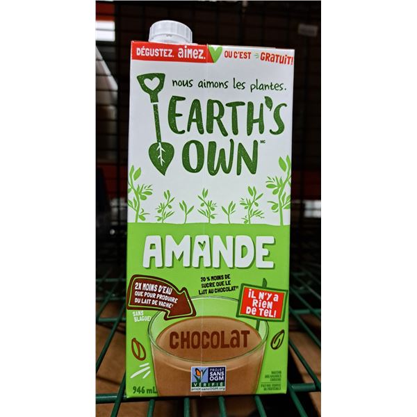 Earth's Own Almond Chocolate 946mL - Lot of 5