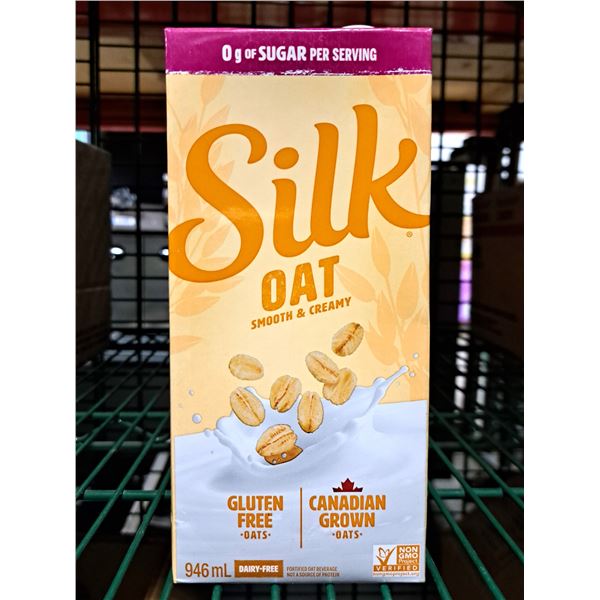 Silk Oat Smooth & Creamy 946mL - Lot of 11