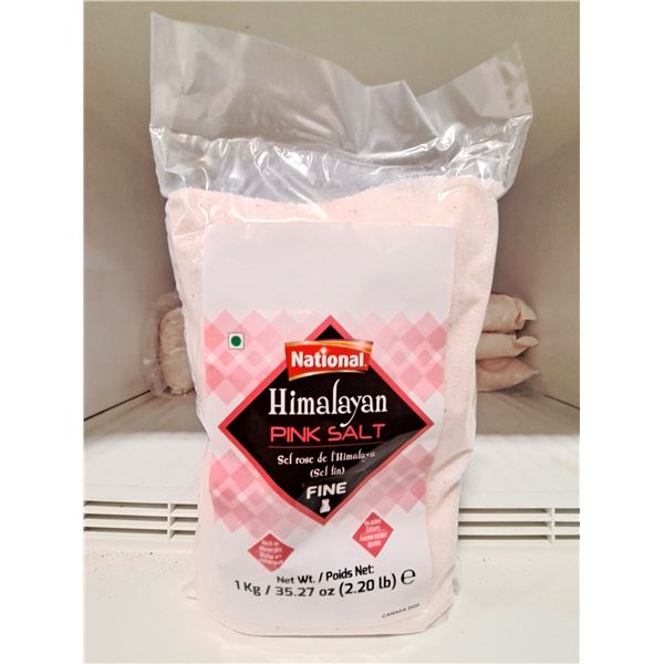 National Himalayan Pink  Salt 1Kg - Lot of 5