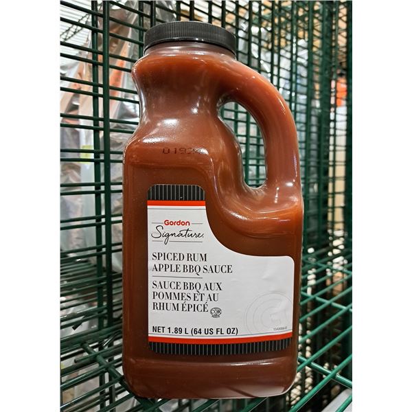 Gordon Signature Spiced Rum Apple BBQ Sauce 1.89L