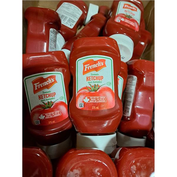 French's Tomato Ketchup 375mL - Lot of 18