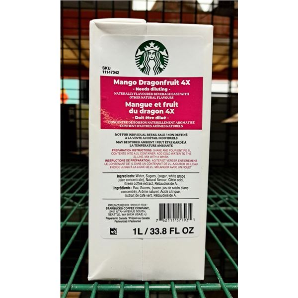 Mango Dragonfruit 4X 1L - Lot of 11
