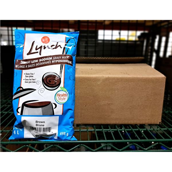 Lynch Instant Low Sodium Gravy Mix 498g - Lot of 8
