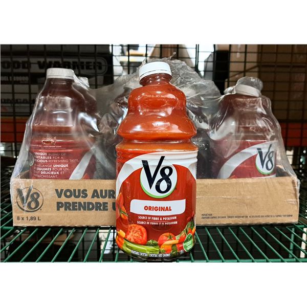 V8 Original Vegetable Cocktail 1.89L - Lot of 7
