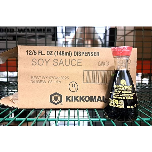 Kikkoman Soy Sauce 148mL - Lot of 9
