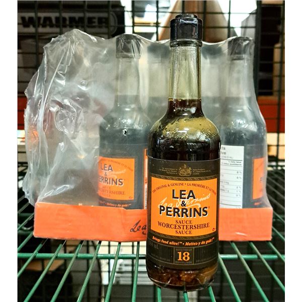 Lea & Perrins Worcestershire Sauce 284mL - Lot of 9