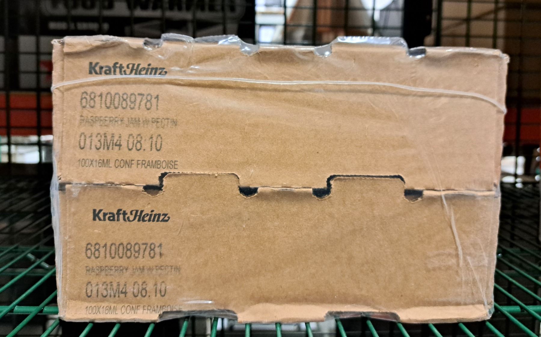 Kraft Heinz Raspberry Jam with Pectin 16mL - Lot of 200 ( 2 cases )