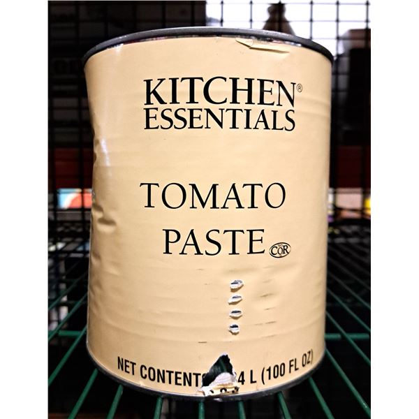 Kitchen Essential Tomato Paste 2.84L - Lot of 6