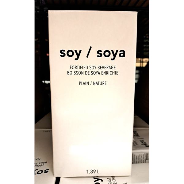 Soy Fortified Soy Beverage 1.89L - Lot of 13
