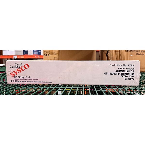 Sysco Heavy Gauge Aluminum Foil 45cm x 100m