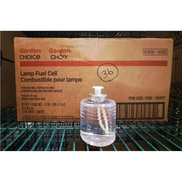 Gordon Choice Lamp Fuel Cell 160mL - Lot of 36