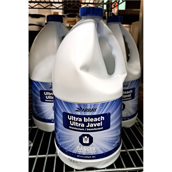 Array Ultra Bleach 3.6L - Lot of 4