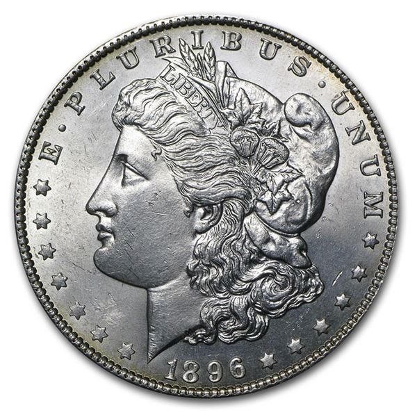 1896 Morgan Silver Dollar BU