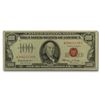 Image 1 : 1966 $100 RED SEAL LEGAL TENDER NOTE AU