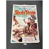 Image 1 : A Large Vintage Walt Disney Rob Roy Movie Poster