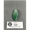 Image 1 : Very Nice 2" Long Green Agate Pendant